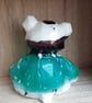Gorgeous Minty Fresh Resin Bear - Ornament - Figurine - Home Decor - Image 3