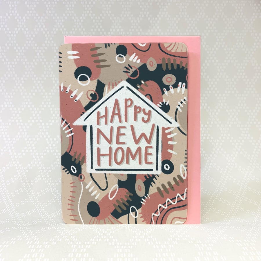 Happy New Home Greetings Card