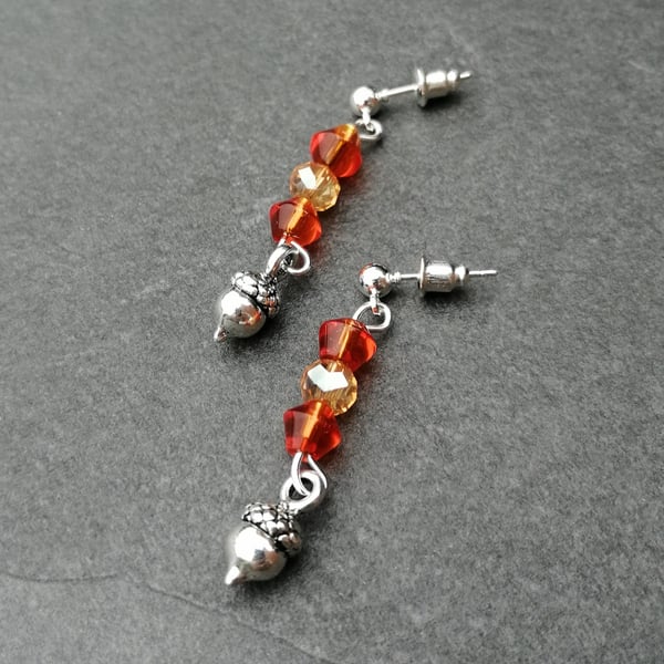 Acorn Earrings
