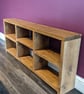 Handmade Rustic Wooden Hallway TV Cabinet: Farmhouse Console Table Entertainment - Image 4