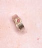 Handcrafted Sterling Silver Pink Tourmaline Flower Ring - Image 4