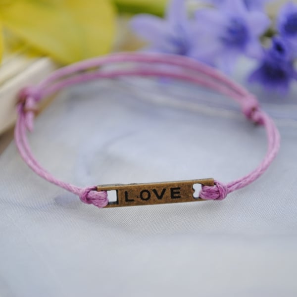 Friendship Bracelet-Violet Love