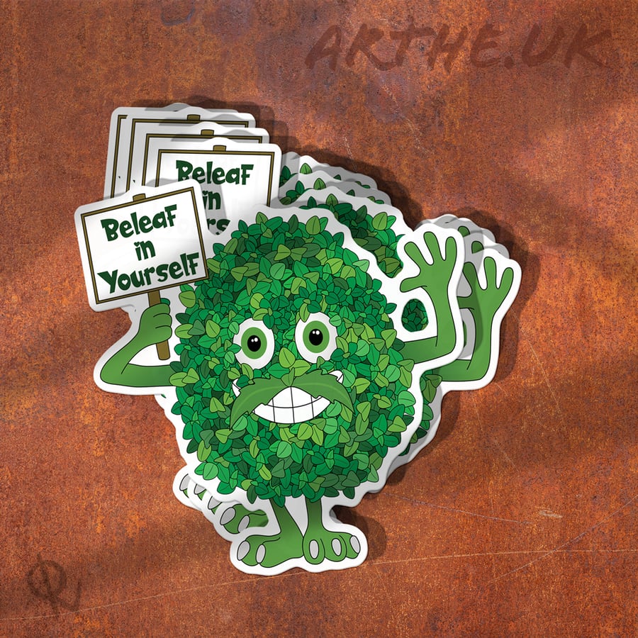 Beleaf in Yourself Vinyl Sticker