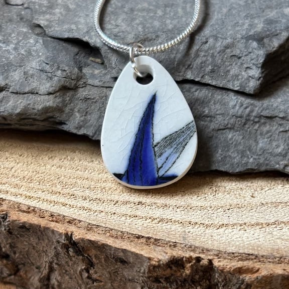 Handmade Pendant Necklace, Unique Eco Friendly Gifts, Sterling Silver.