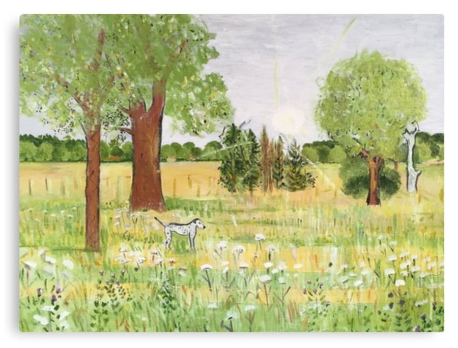 Canvas Print Wall Art Taken From The Original Oil Painting 'Midsummer Daydream’