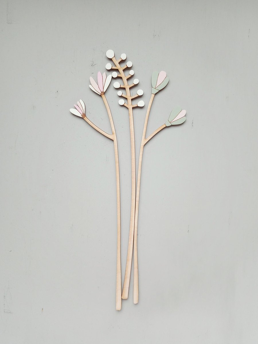 Forever Flowers, Wooden Flower Stems, Everlasting Flowers, Scent Diffuser