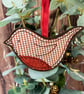Sparkly Robin Christmas Tree Decoration - Image 5