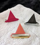 (Free UK Delivery) Origami Witch Hat Hair Clip - for Halloween - Image 2