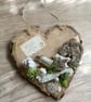 Echoes of the Shore FSC Wood Coastal Heart Wall Hanging - Image 5