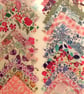 36 Liberty Fabric Patchwork Quilting 2.5" Squares : MULTICOLOURED Pale Tones - Image 2