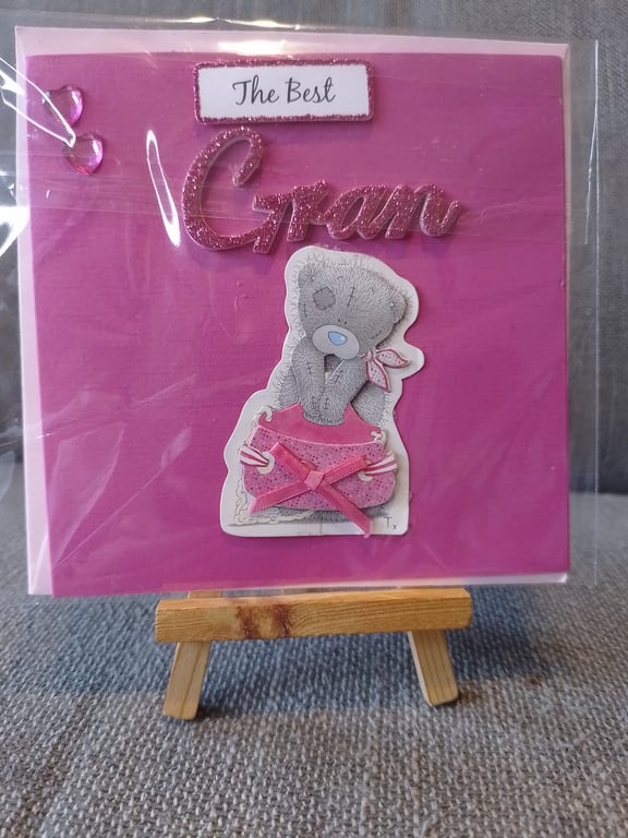 Gran Greetings Card Handmade 