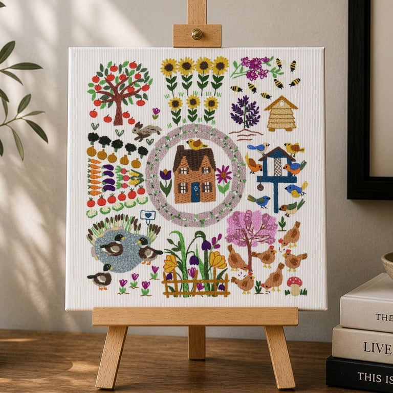 A Wonderful Life Hand Embroidery PDF Pattern
