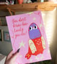 Retro Pigeon Wall Art Poster. You Don't Know How Lovely You Are Print.  - Image 1