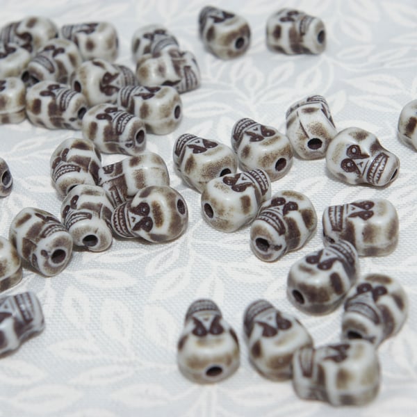 Beads small Skull beads