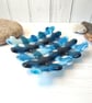 Woven Fused Glass Dish - Ocean Waves Trinket Bowl Thoughtful Gift - Image 7