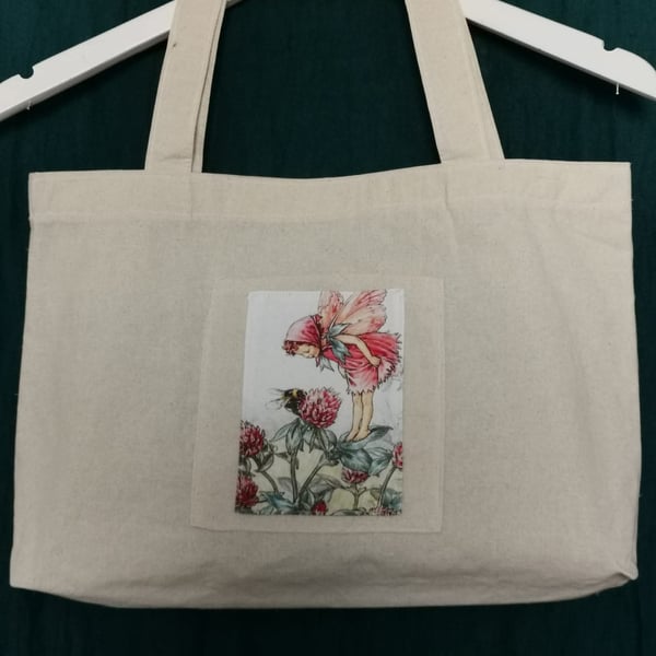  Handmade Flower Fairy Tote Bag