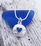 Mini Pebble Heart Pendant - Image 2