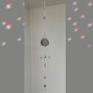Agate Sphere Suncatcher (Handmade Crystal Wall Hanging)