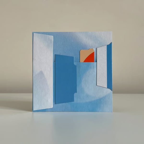 Collage 013 "Breeze" - Original Art