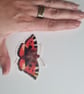 Handmade Watercolour Butterfly Vinyl Decal Stickers - Image 2