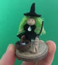 Very Tiny Witch Decorations, Halloween Witch Doll Ornaments, Autumn decorations - Image 2