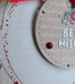 Wreath Design Christmas Card - Best Wishes - Image 3
