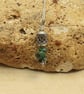 Raw Emerald pendant. May birthstone. Reiki charged - Image 2