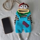 Cute Mr Silly Crochet Bag