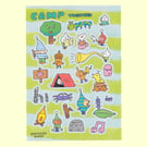 Camp Together Sticker Sheet