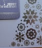 Lilac & Silver Foiled Christmas Tree Card - Merry Christmas - Image 4