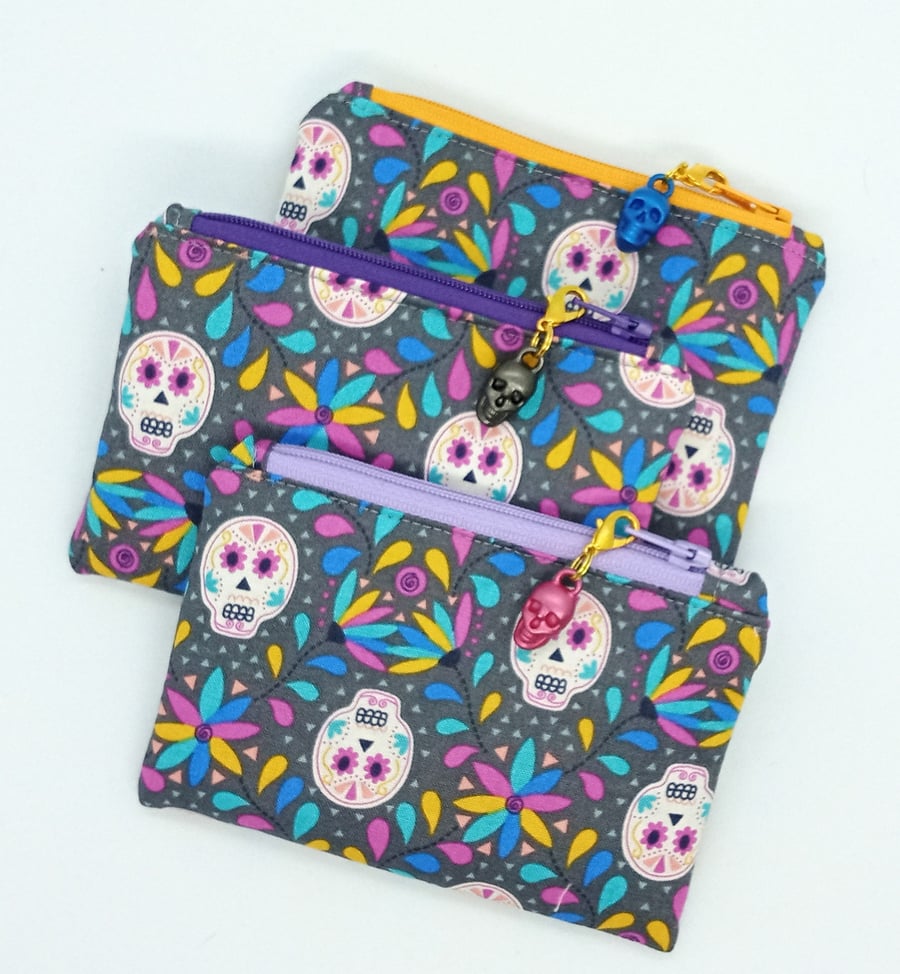 Day of the dead Coin purse 