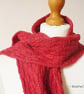 Toddlers wool scarf - Eco friendly gift for kids - Unique neck warmer - Image 2
