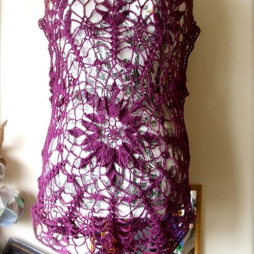 Doily Crochet Top - MADE TO ORDER