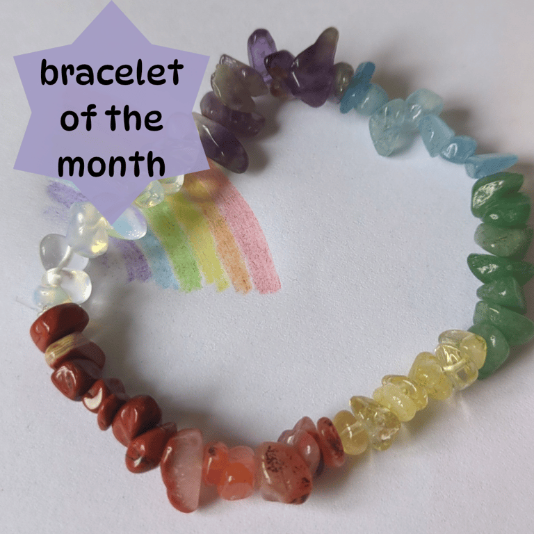 Chakra Balancing Bracelet for physical and emotional well-being 