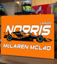 Lando Norris 2026 Oscar Piastri McLaren MCL40 F1 Metal Sign F1 Gift