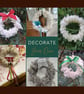 Pure wool wreaths for sustainable Christmas decor and cosy interior - Image 10