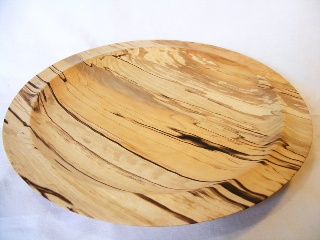 Spalted Hornbeam serving platter