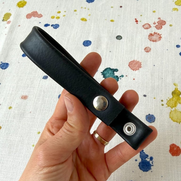 Bicycle Inner Tube Handle, Strap - Two Snaps Prototype - Super Seconds