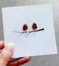 Sea Glass Robin Card - Handmade Thinking of You - Meaningful Sympathy & Keepsake - Image 6