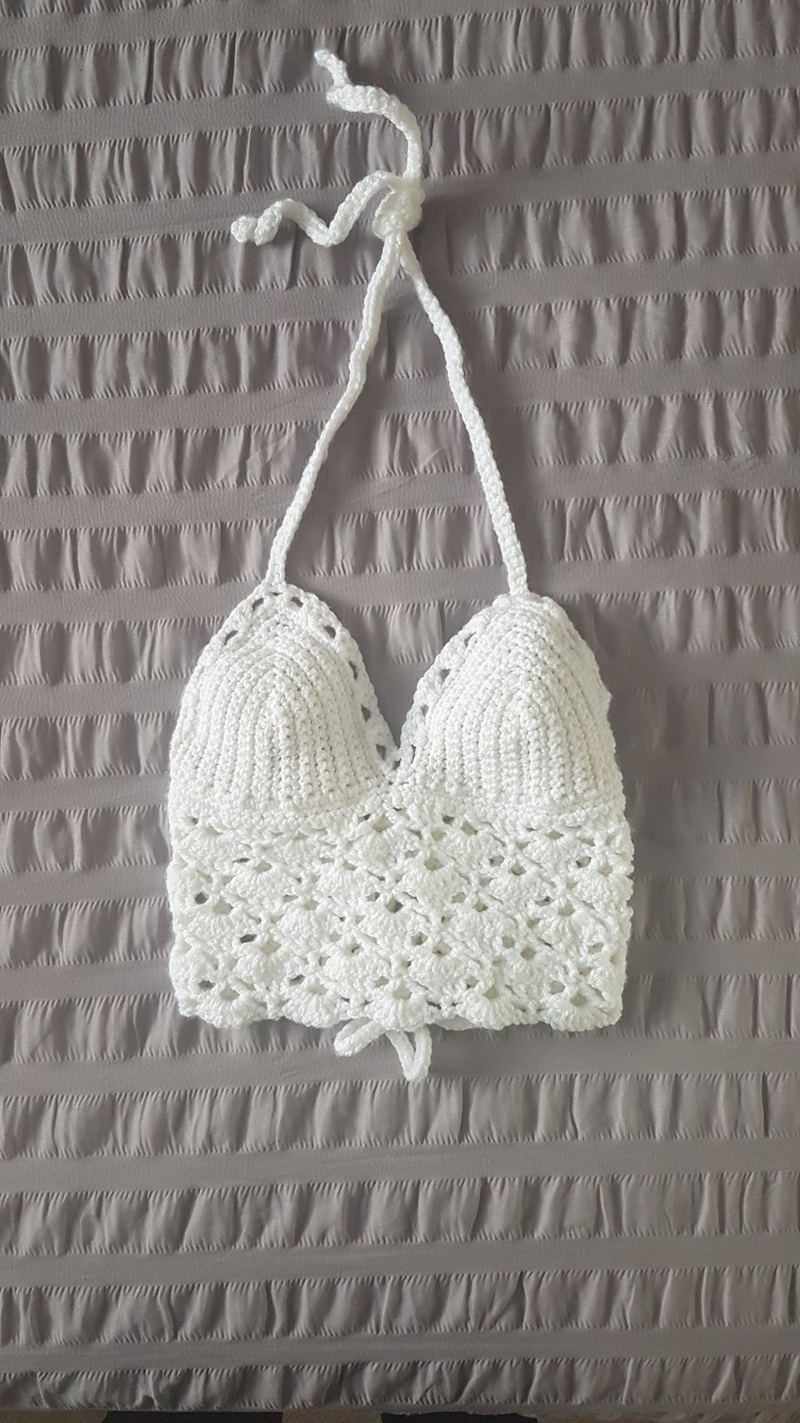 Crochet Crop Top Size xs