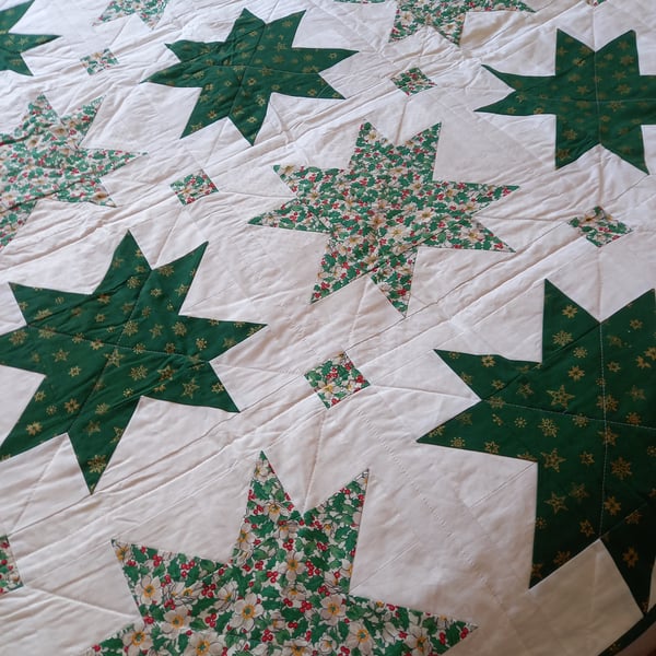 Patchwork Xmas Quilt