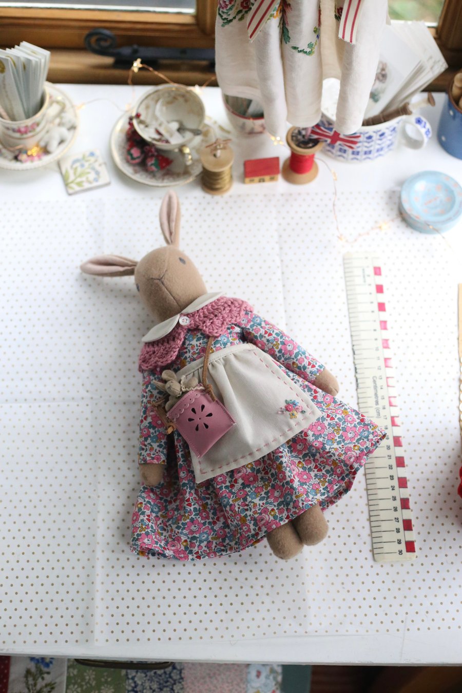 Reserved listing for Connie - Liberty Heirloom Bunny Betsy Ann
