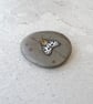 Moth Art Hand Painted Stone Pebble 'Small Magpie Moth' - Image 2