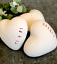 Ceramic heart pebble - Cariad - Image 2