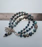 Handmade Three Strand Stack Jasper Bracelet  - Image 8