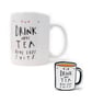 Drink more tea enamel pin badge - Image 3