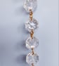 Vintage Chandelier octagons and pendent