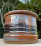 Stoneware Wheel Thrown Pottery Butter Keeper - Image 1