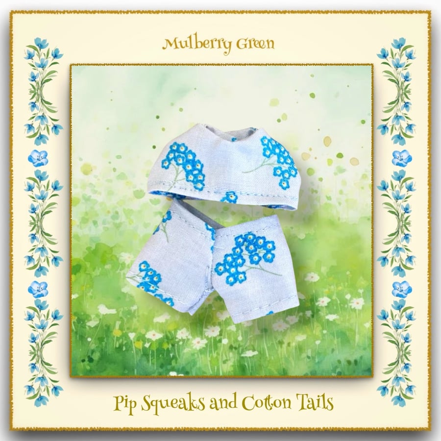 Pip Squeaks and Cotton Tails Floral Pyjamas