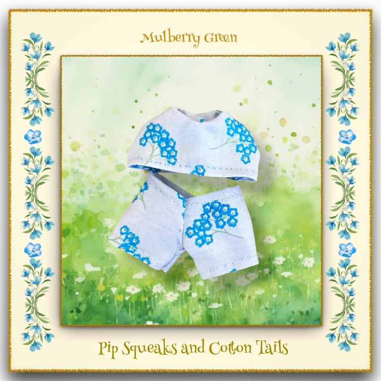 Pip Squeaks and Cotton Tails Floral Pyjamas